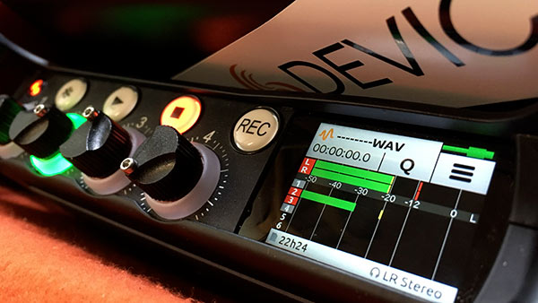 Recording to a Sound Devices MixPre-6