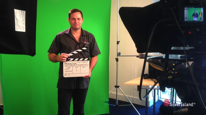 SilverIslandTV Green Screen Video Production behind the scenes