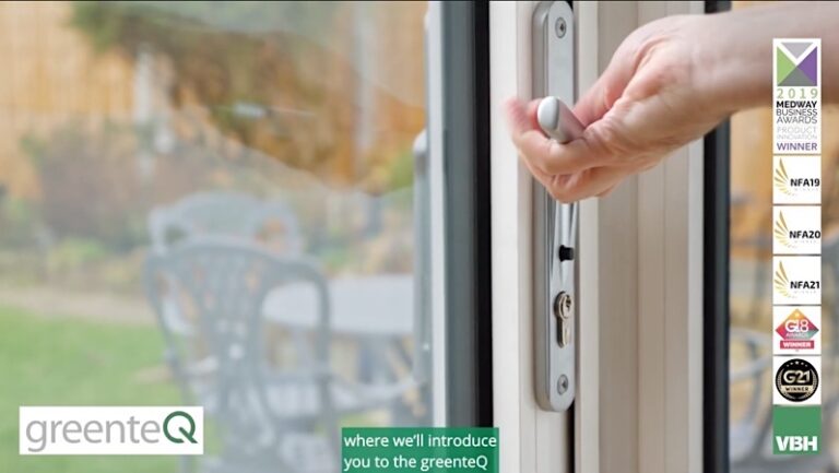 greenteQ Securifold Foldaway Door Handle