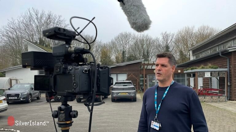 Behind the scenes filming Trust Links Interviews